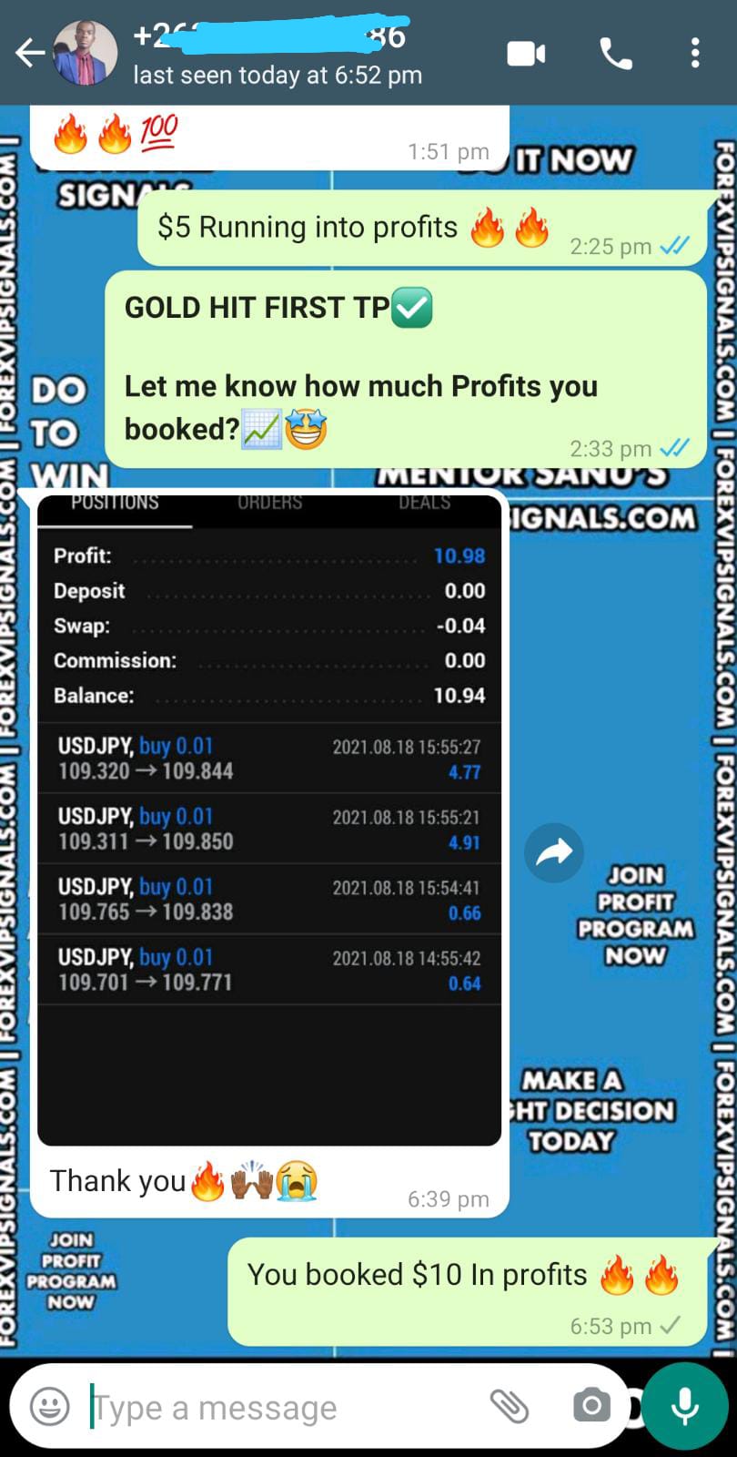 live trading signals by forex vip signals