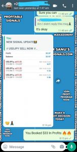 forex chart by forex vip signals