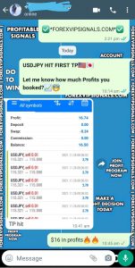 forex chart with forex vip signals