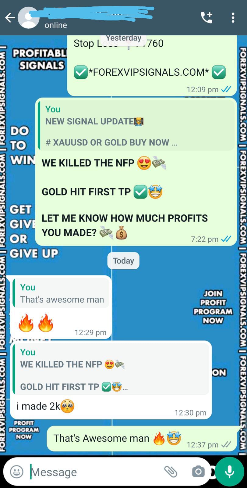 daily forex trading signals by forex vip signals