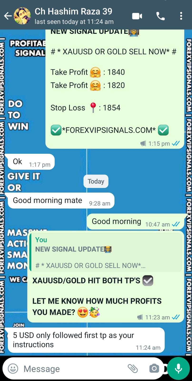 forex gold by forex vip signals