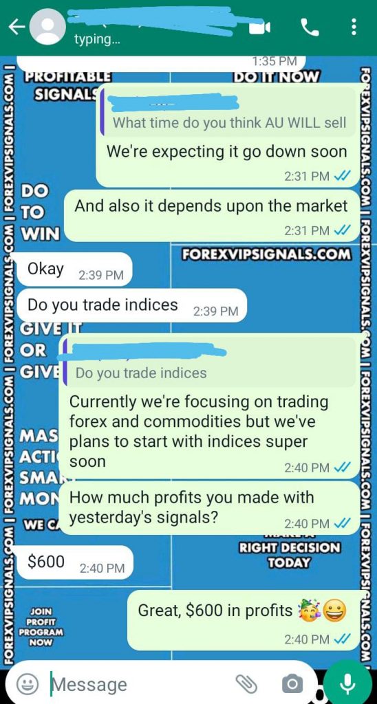 forex strategies by forex vip signals