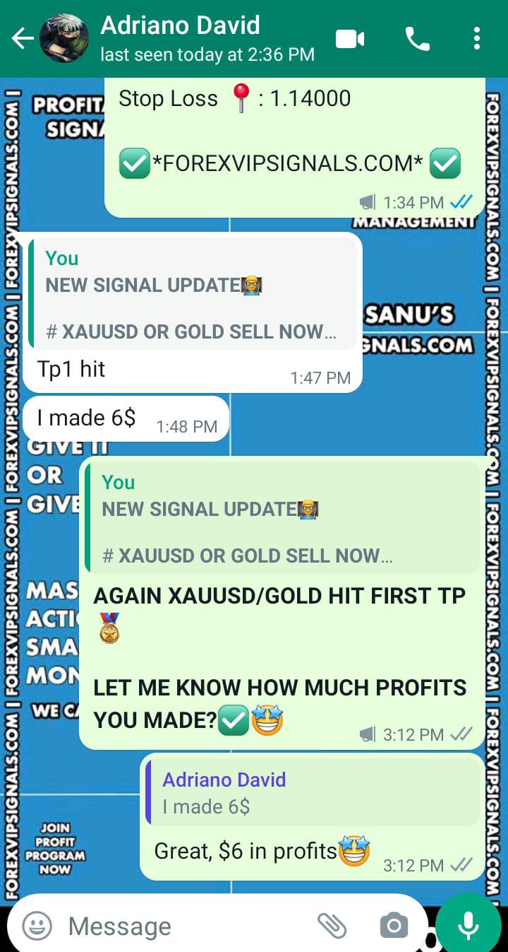 xauusd signal with forex vip signals