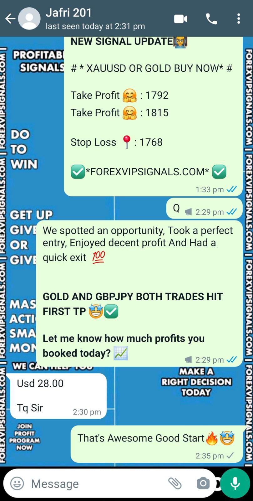 daily forex signals with forex vip signals