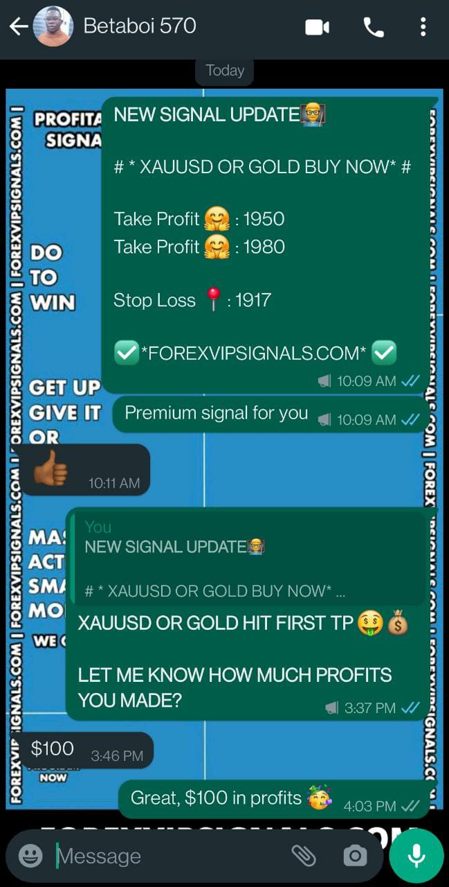 forex gold signals by forex vip signals