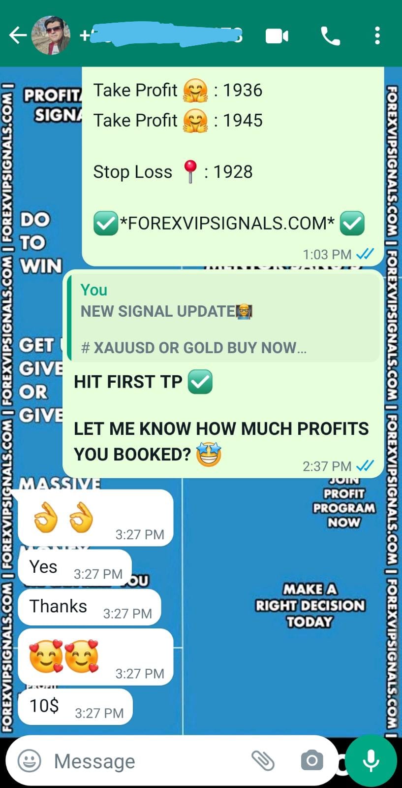 free forex signal by forex vip signals