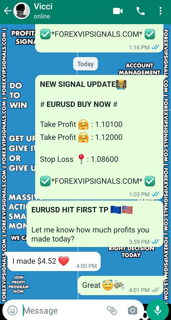 free vip forex signals telegram with forex vip signals