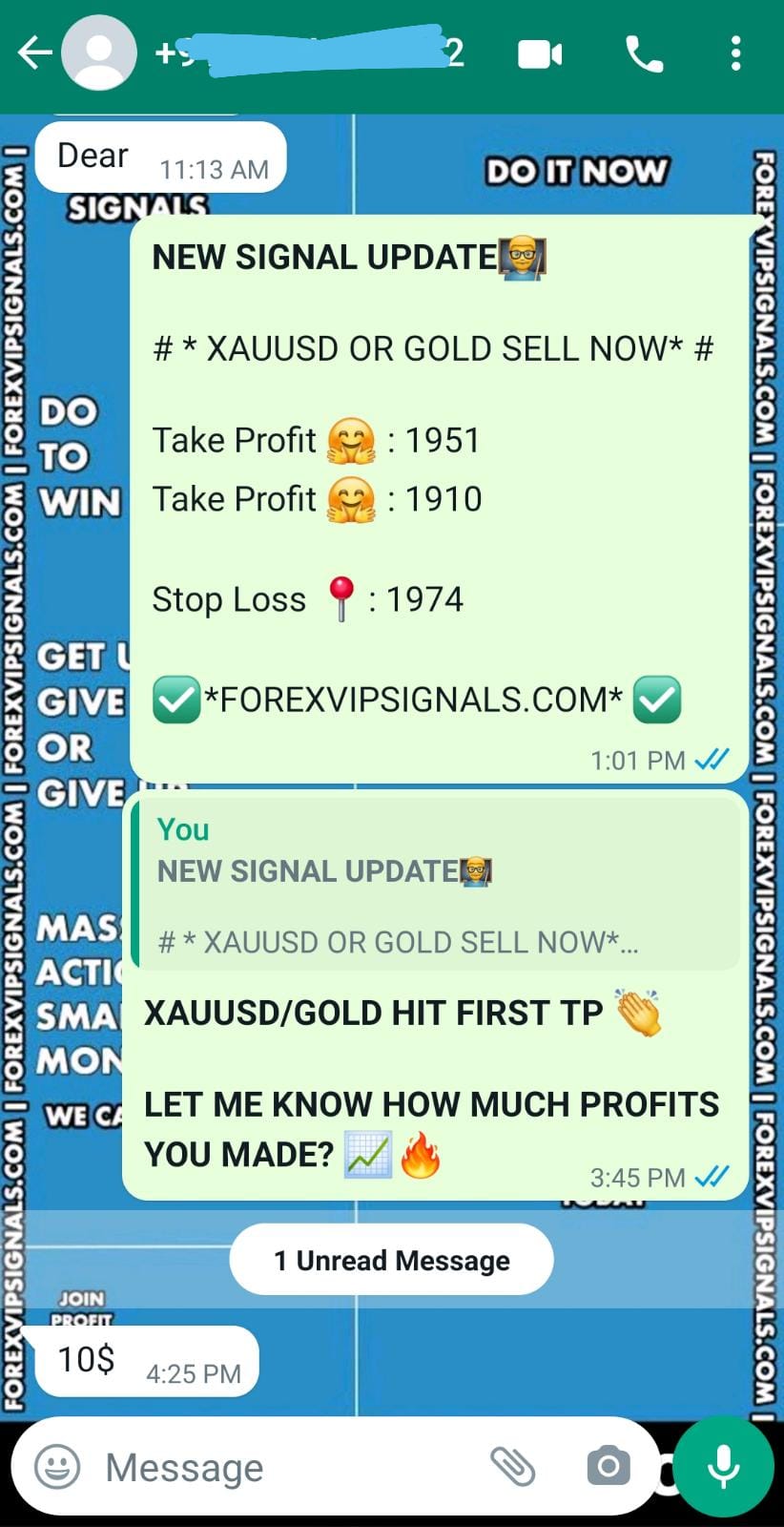 gold trade with forex vip signals