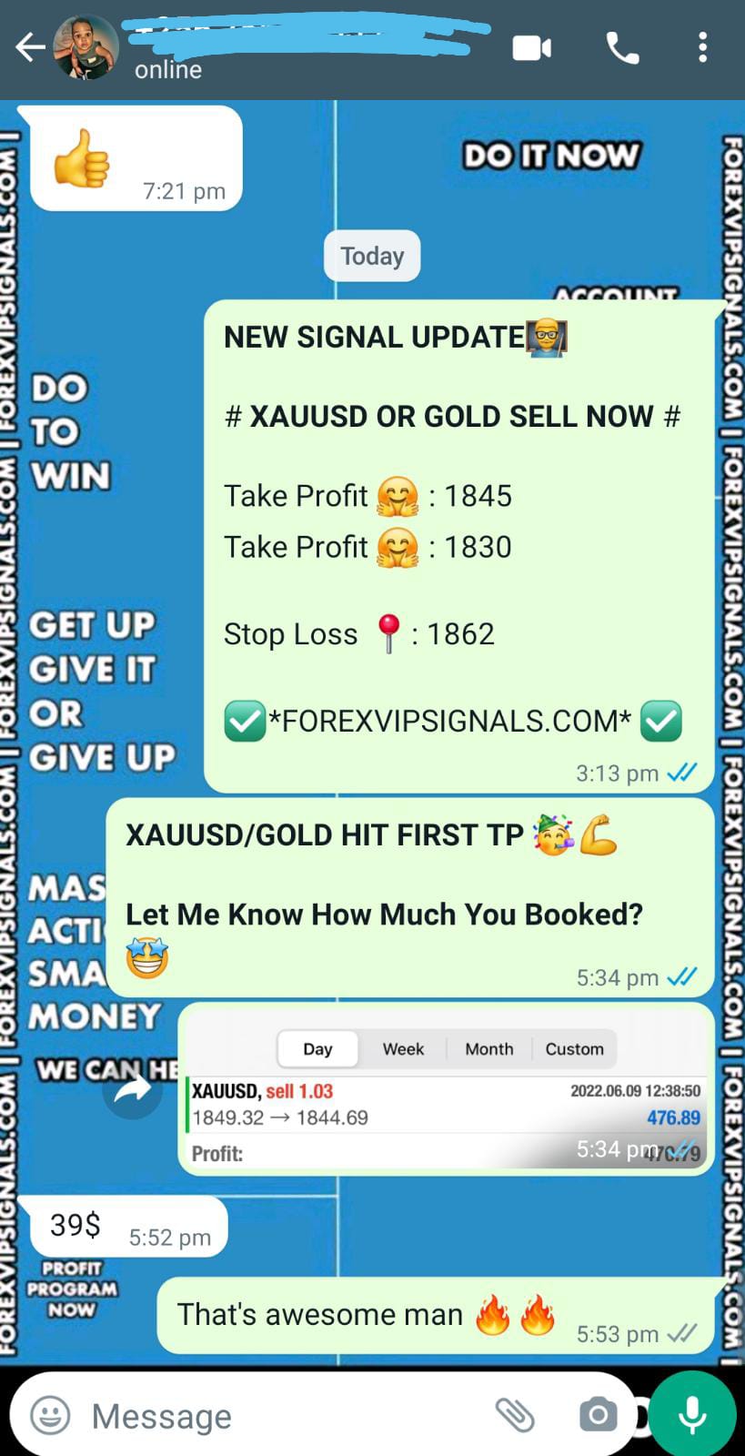 xauusd trading signals with forex vip signals