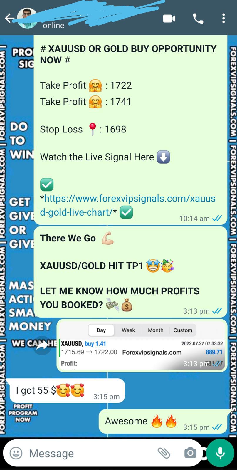 trading live with forex vip signals