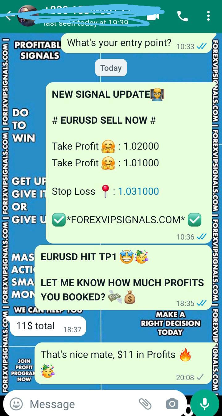 forex chart by forex vip signals