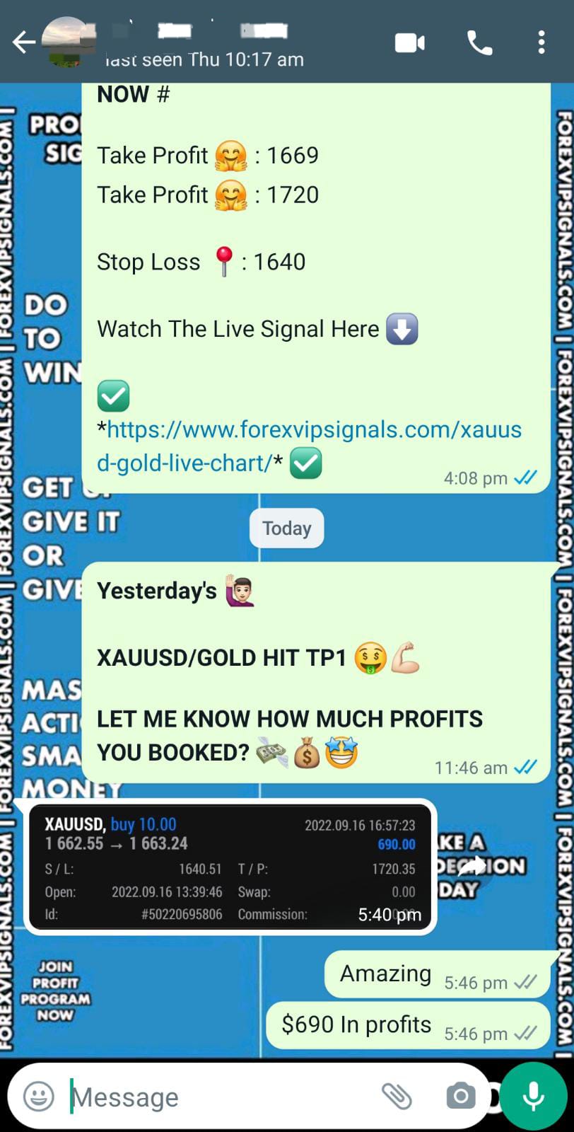 gold trade with forex vip signals