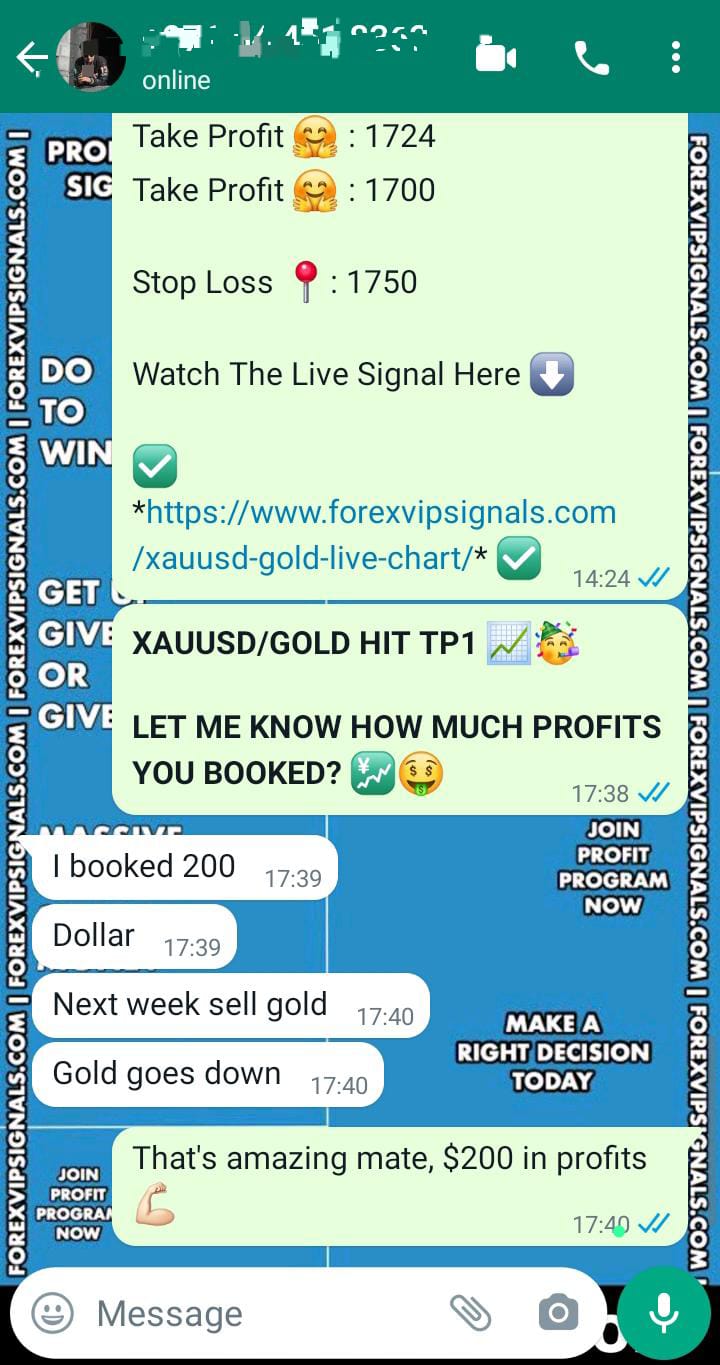 xauusd chart by forex vip signals