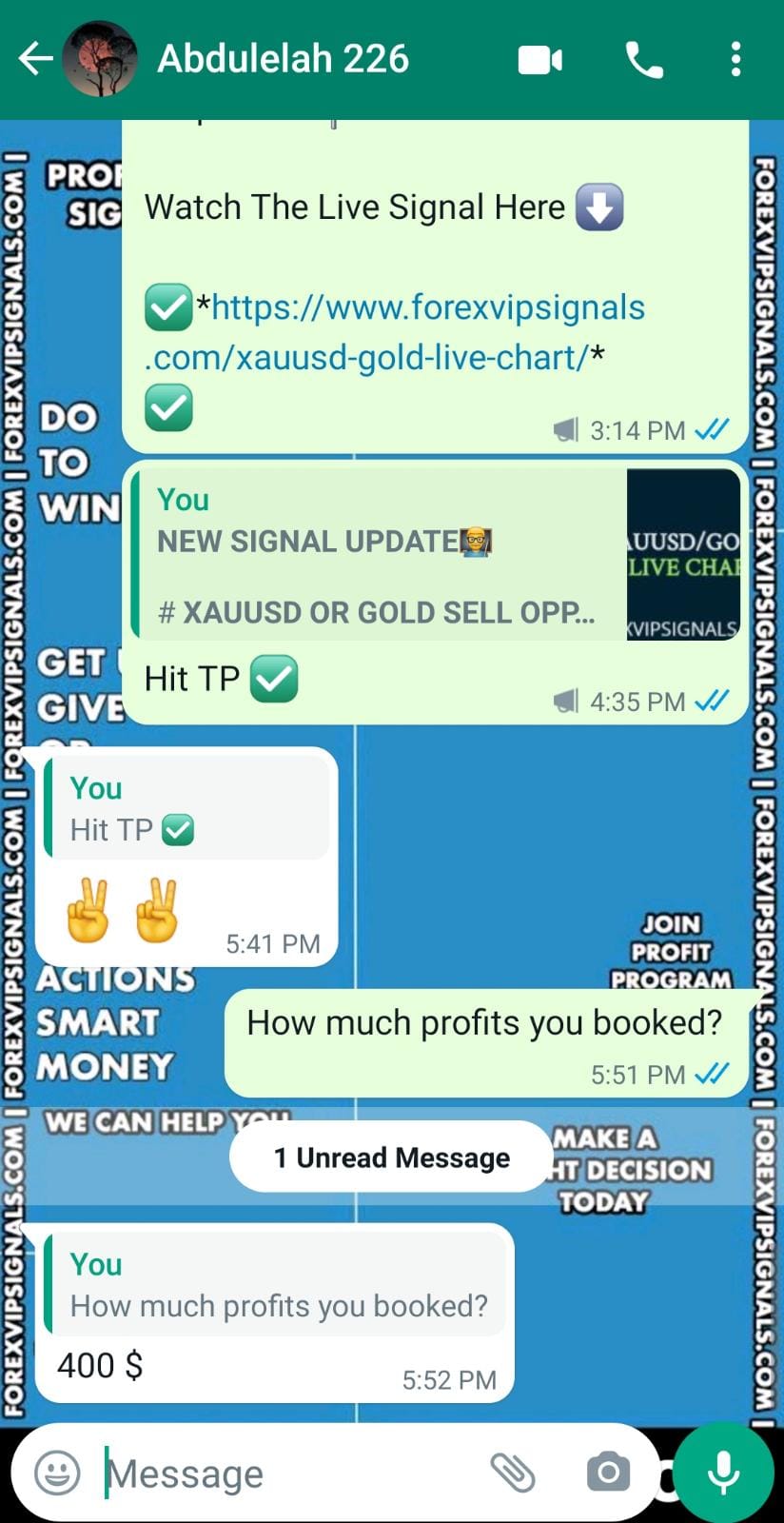 trading account with forex vip signals