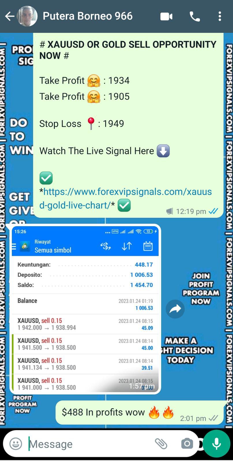 telegram free signals