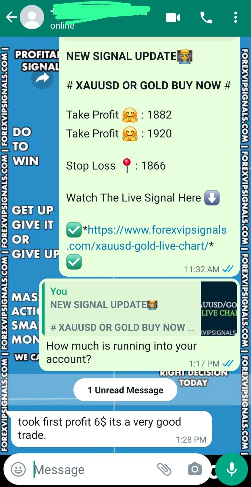 free forex signals telegram