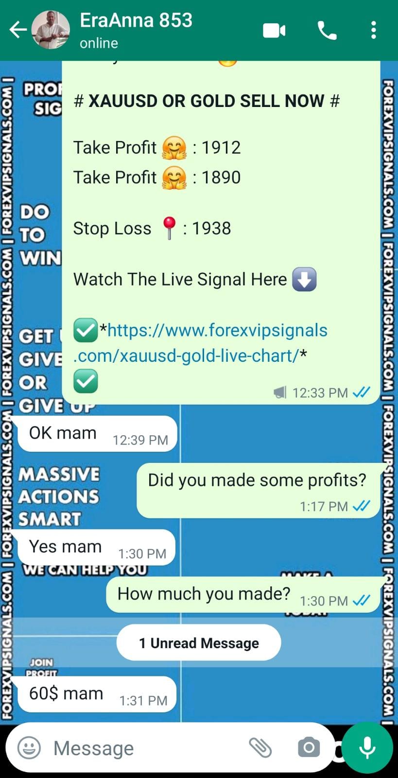 free forex signals telegram