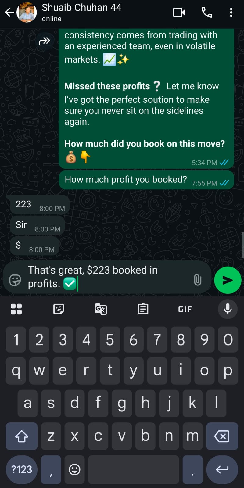 trading
