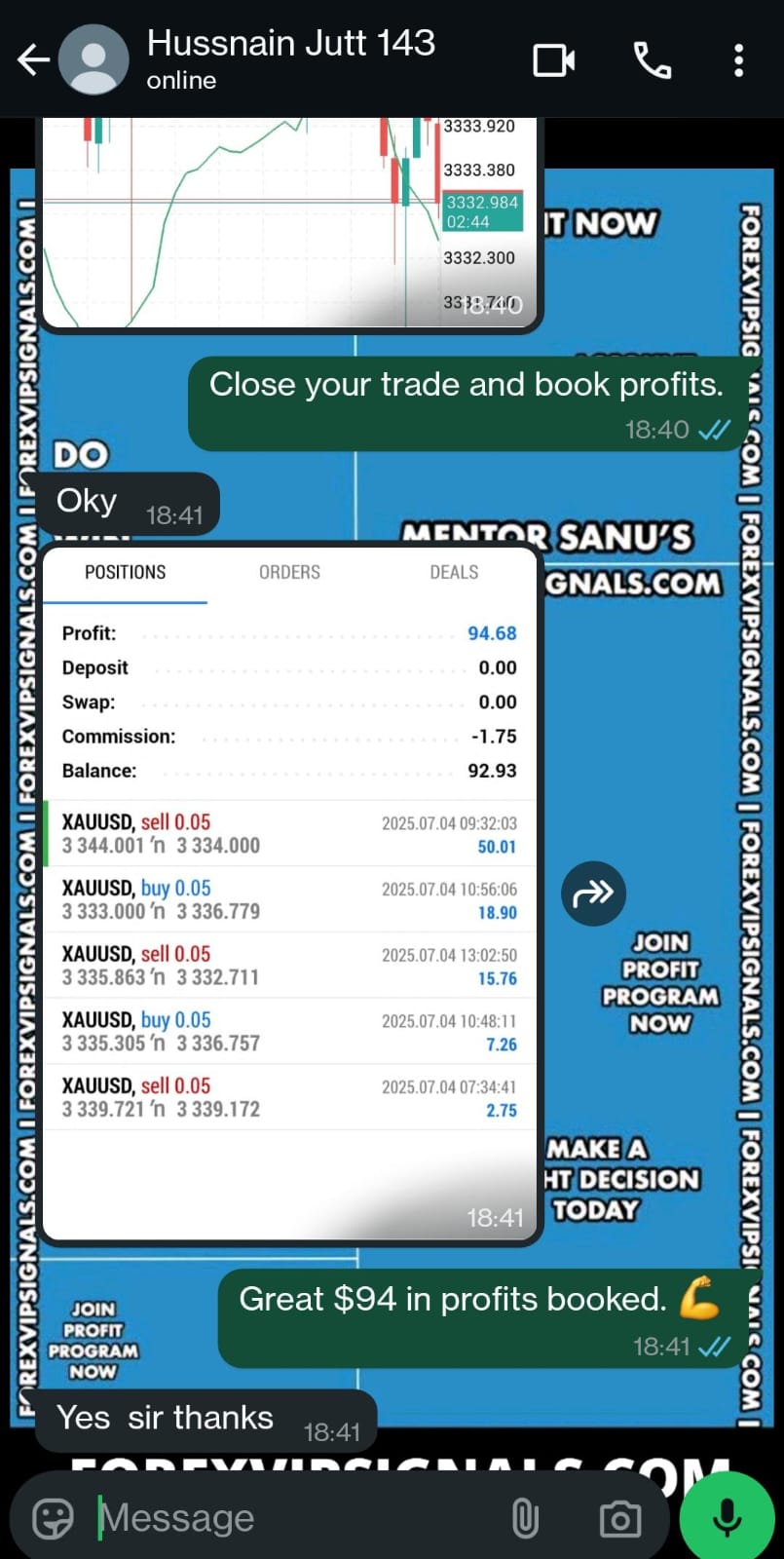 trading demo