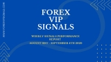 SEPTEMBER 1ST WEEK FOREX SIGNALS FINAL REPORTS 2020