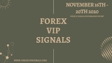NOVEMBER 3RD WEEK FOREX SIGNALS FINAL REPORTS 2020